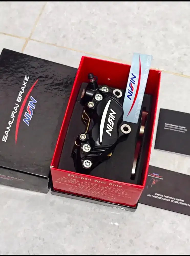 Kaliper Nissin Samurai 4 Piston NMAX/AEROX 260MM ORIGINAL
