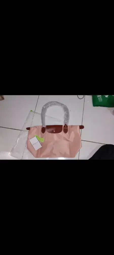 Tas wanita model Longchamp Le Pliage pink – baru, ringan, muat banyak