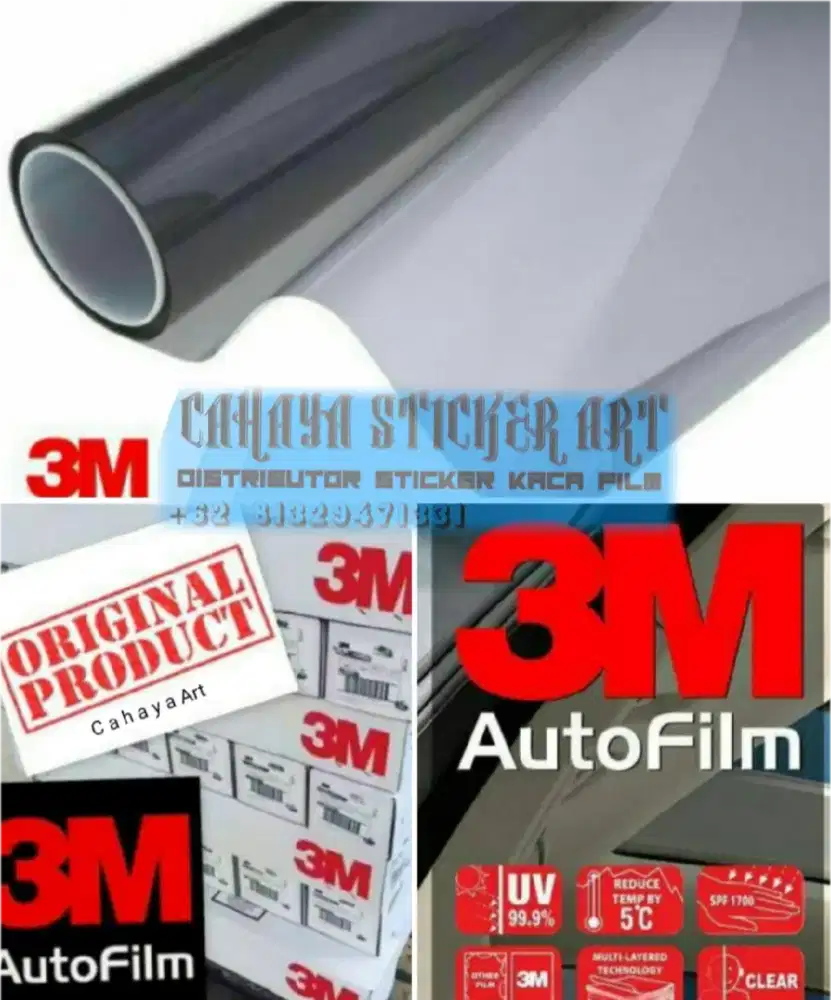 KACA FILM 3M KACA DILM PEREDAM PANAS KACA FILM ANTIGORES