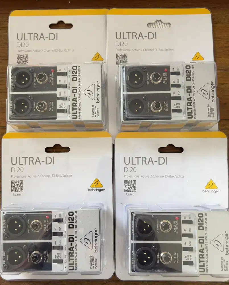 DI BOX BEHRINGER ULTRA-DI DI20 (ACTIVE) – BRAND NEW! ️