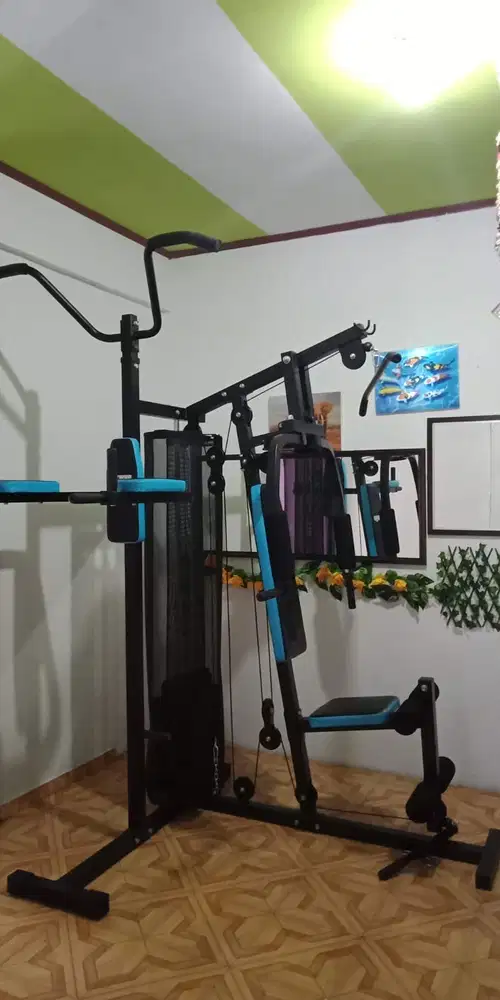 Alat Gym, Alat Home Gym, Alat Fitness 2 Sisi Merk Berwyn