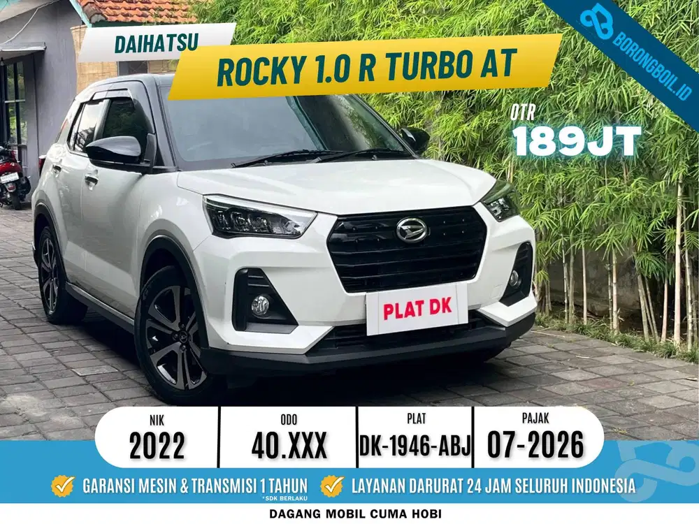 DAIHATSU ROCKY 1.0 R TURBO TWO TONE 2022 PUTIH