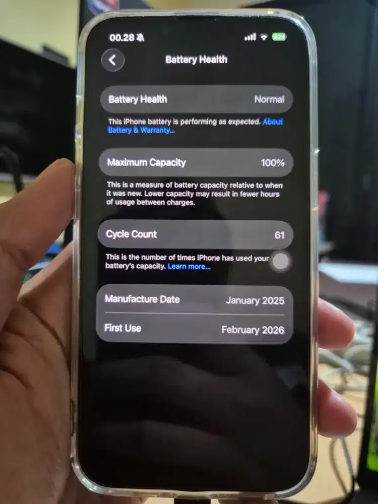 Iphone 16e 128gb Ex ibox Nego² Tipis