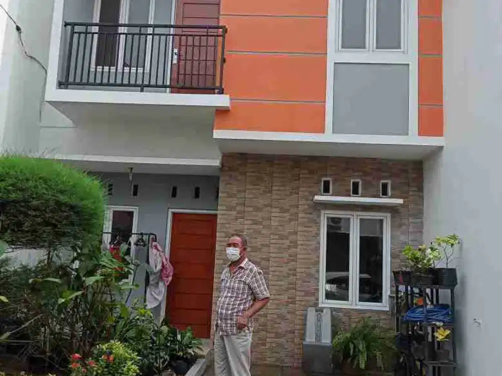 Jual Rumah Baru Siap Huni Cluster Di Jatirasa Jatiasih kota Bekasi, Murah, Bisa KPR