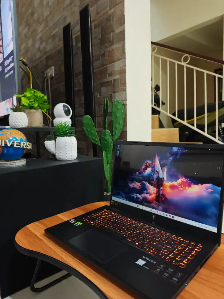 Laptop Acer Nitro V15 RTX4050 Ryzen 7 7435HS x rog msi nitro