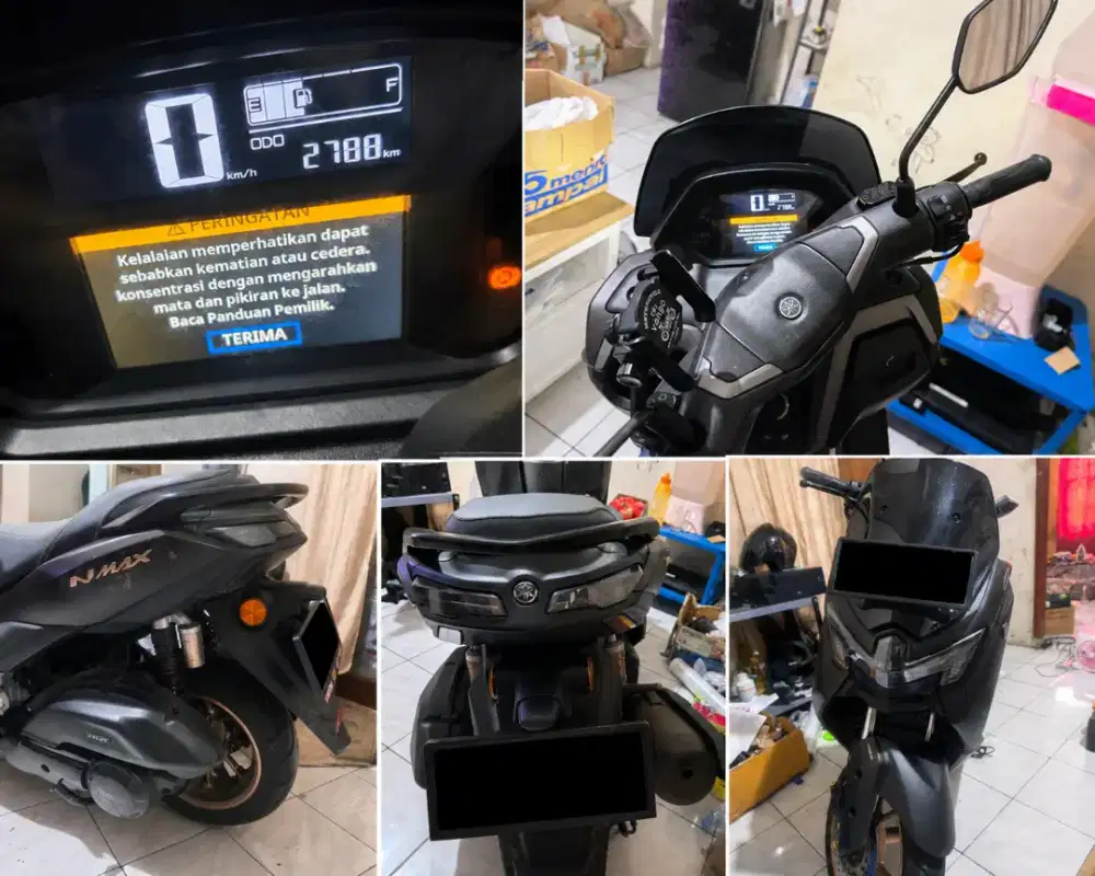 NMAX TURBO TECHMAX ABS Like New – Jarang Pakai, Kondisi Istimewa