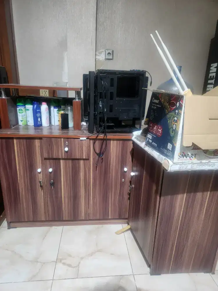 Jual meja resepsionis