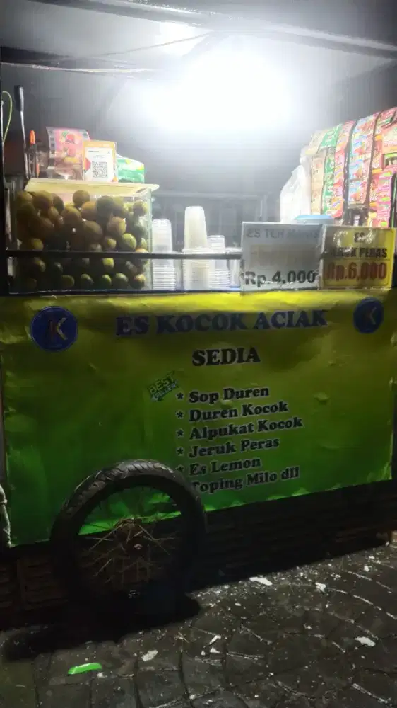 Dibutuhkan karyawan jual es durian