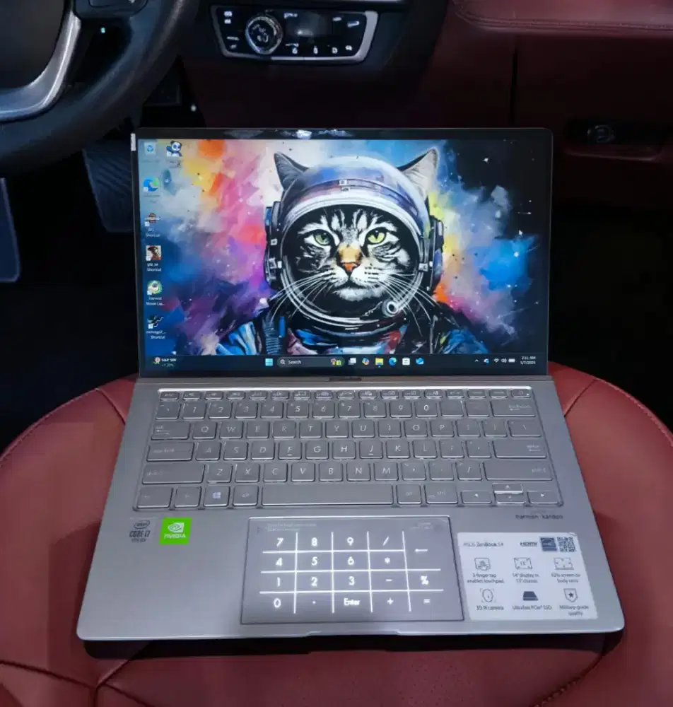 ASUS ZENBOOK 14-3D UX434FLC-306 [Ram 16GB + SSD 512Gb+DUAL VGA NVIDIA]