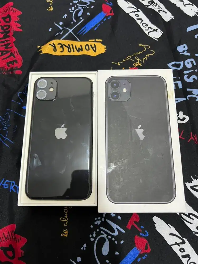 IPHONE 11 64GB RESMI IBOX FULL BH 82% NO MINUS