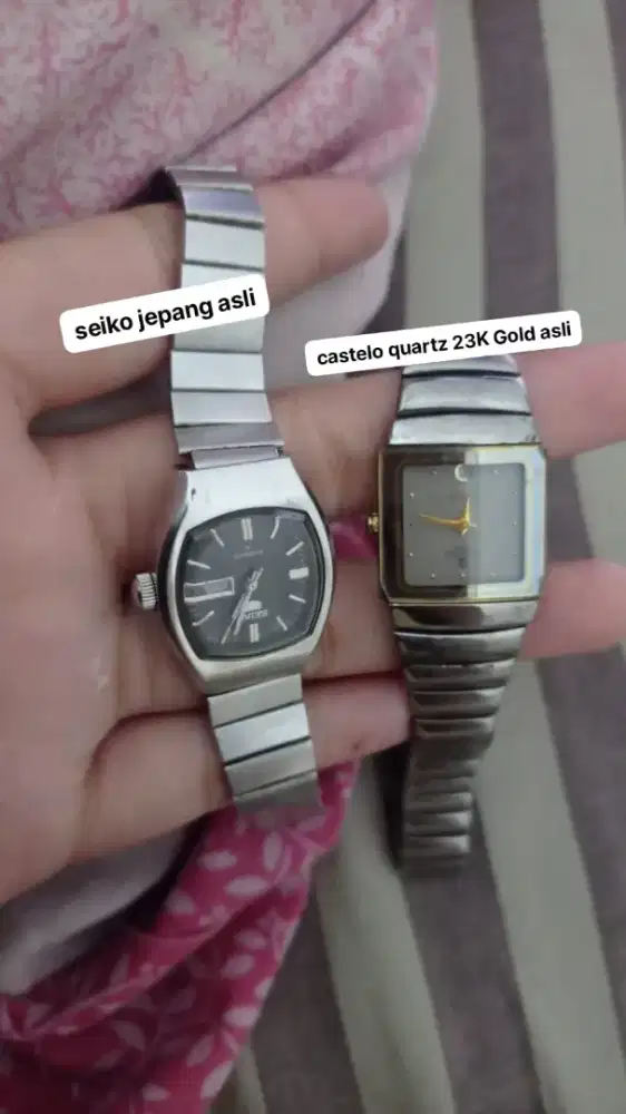 jual jam tangan seiko dan quartz