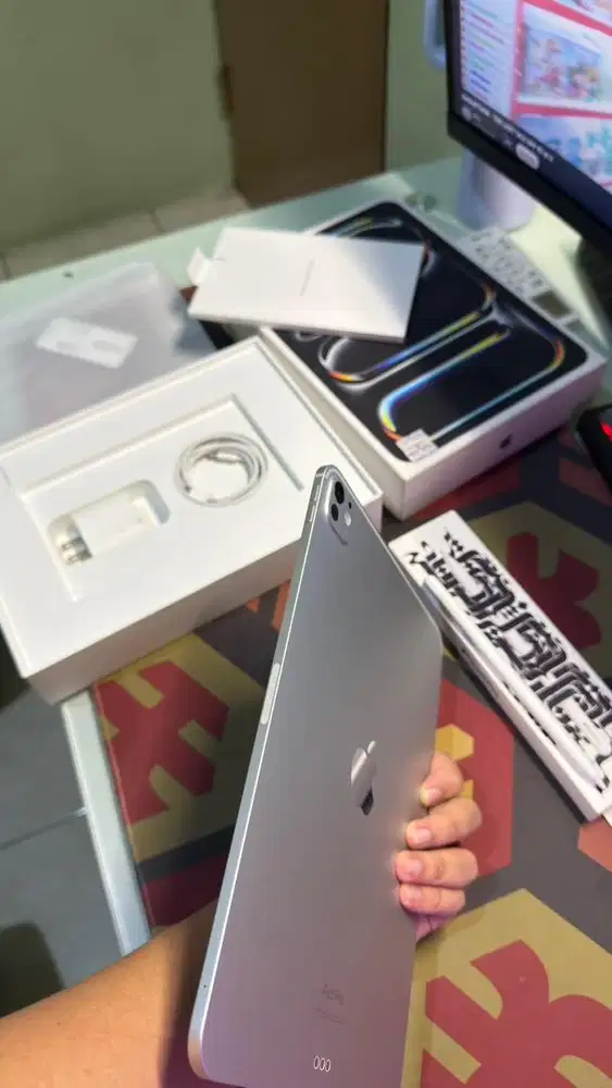 Ipad Pro M4 wifi silver 11' inch 256GB Garansi Inter