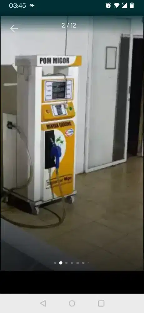 Pom minyak dijual cepat