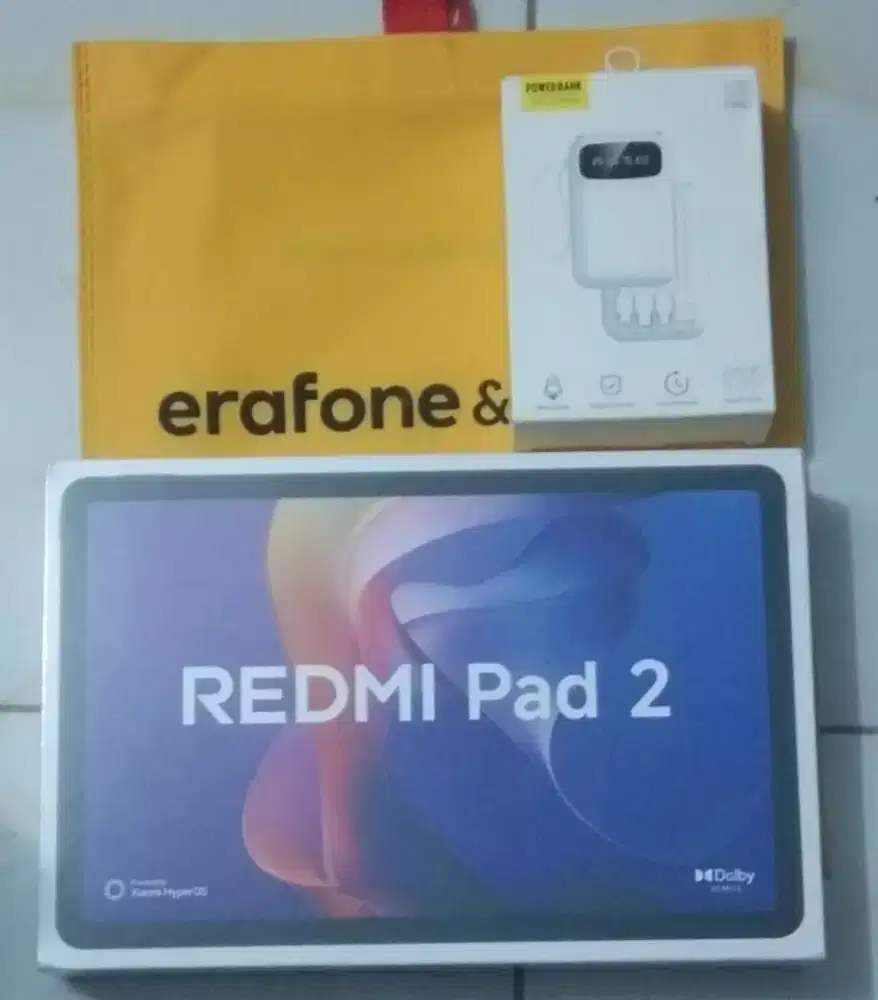 Dijual : smartphone REDMI PAD 2 , Baru,Garansi Resmi + bonus Powerbank