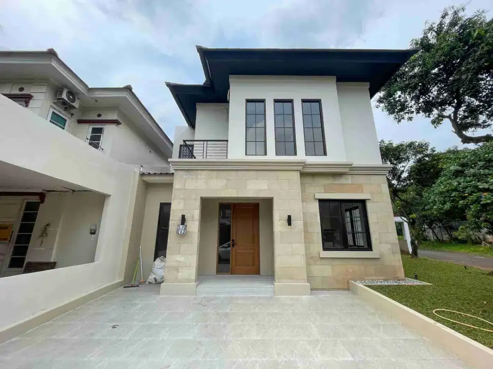 Dijual rumah legenda wisata Cibubur. Dalam cluster. Unit kokoh mewah karya arsitek.