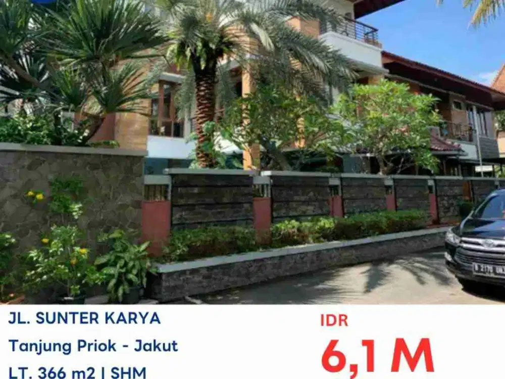 LELANG RUMAH DI SUNTER KARYA JAKARTA UTARA
