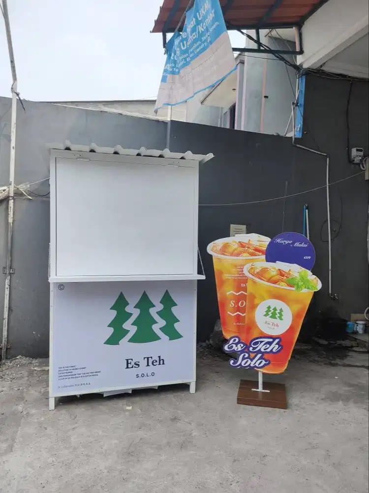 Jual Container Es Teh Solo beserta isinya