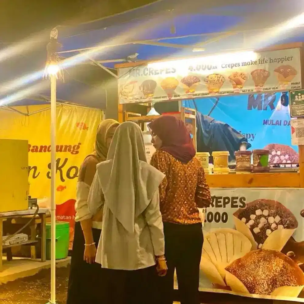 Jaga stand crepes pujasera