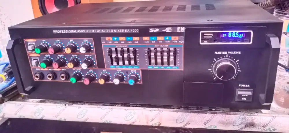 Power mixer Amplifier bluetooth