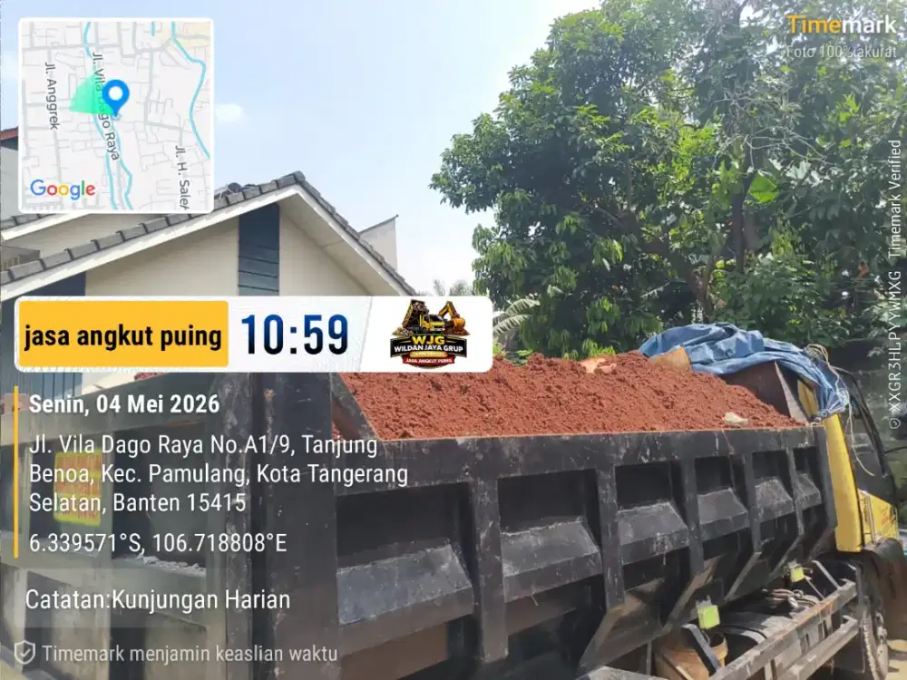 Jasa angkut puing dan buang sampah