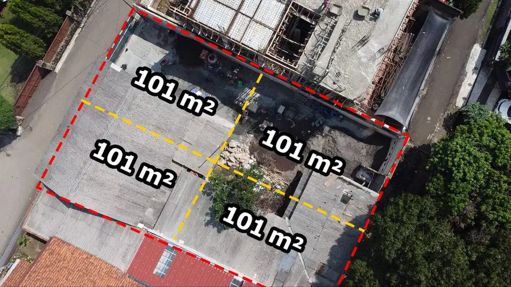 Dijual / Disewakan Tanah 404 m² di Mina Bhakti Bogor Selatan