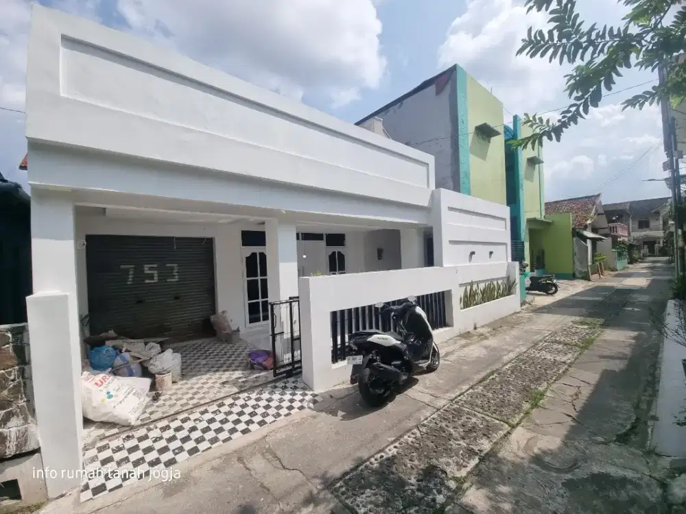Jual rumah baru siap huni kodya umbulharjo