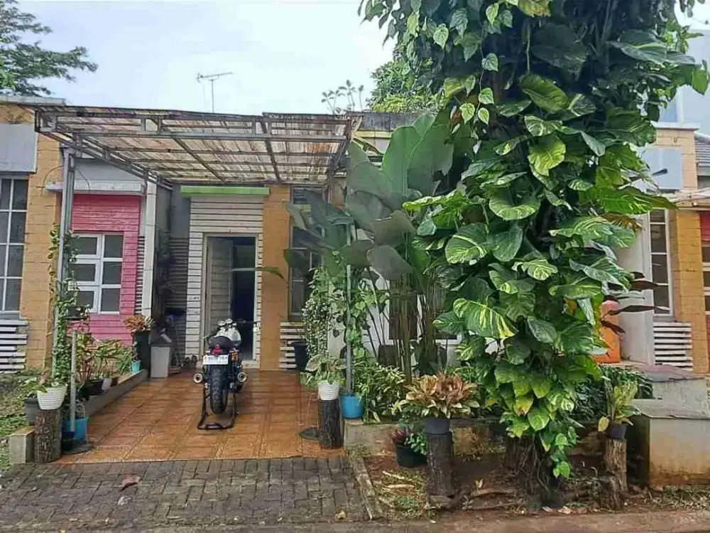Rumah Sudah Ada Dak lantai 2 LT 90 Harga 670Jt Di Cibubur Country