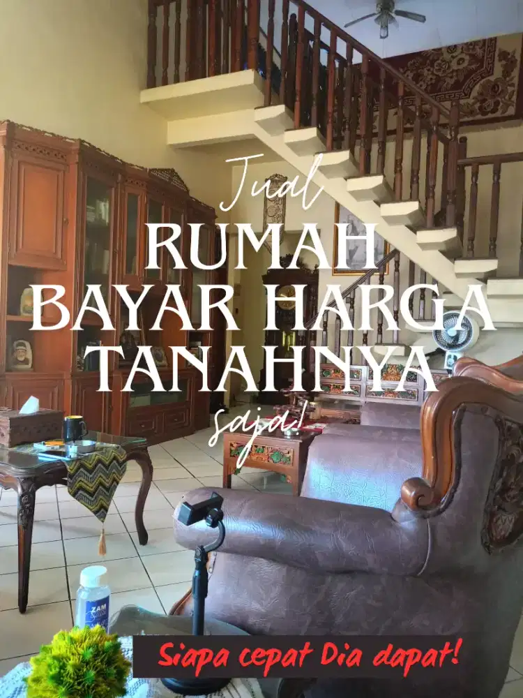RUMAH HOOK LUAS STRATEGIS JUAL MURAH
