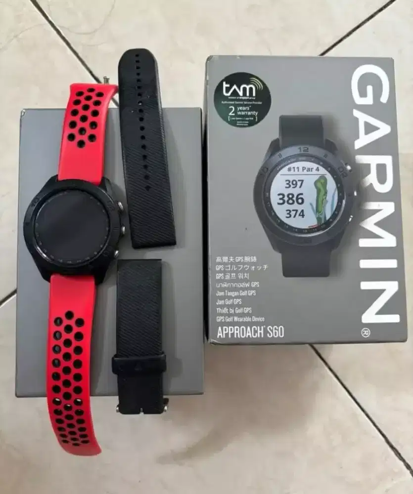 Garmin approach s60 golf garansi