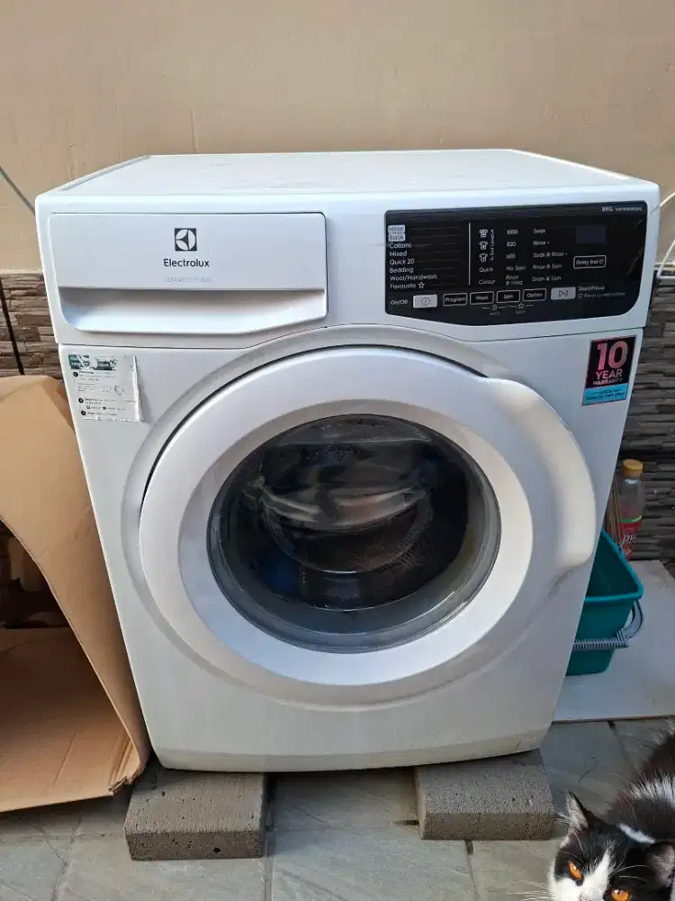 Jual mesin cuci and dry front loading elextrolux