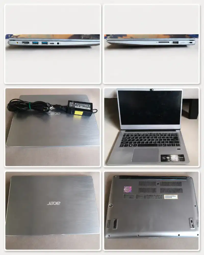 Acer swift 3 (core i7 RAM 20GB SSD NVME 512GB & SSD SATA 512GB)