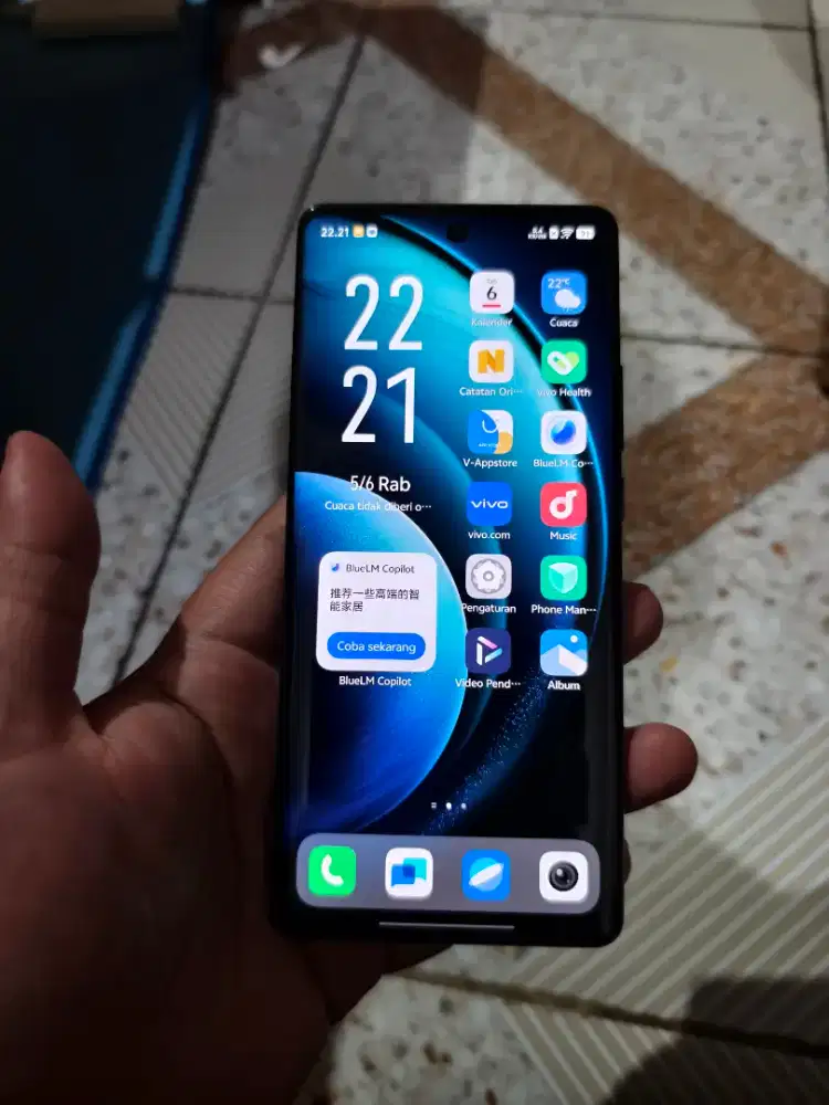Vivo X100 Pro 16/512 GB Ez Inter Sinyal Permanen Bea Cukai