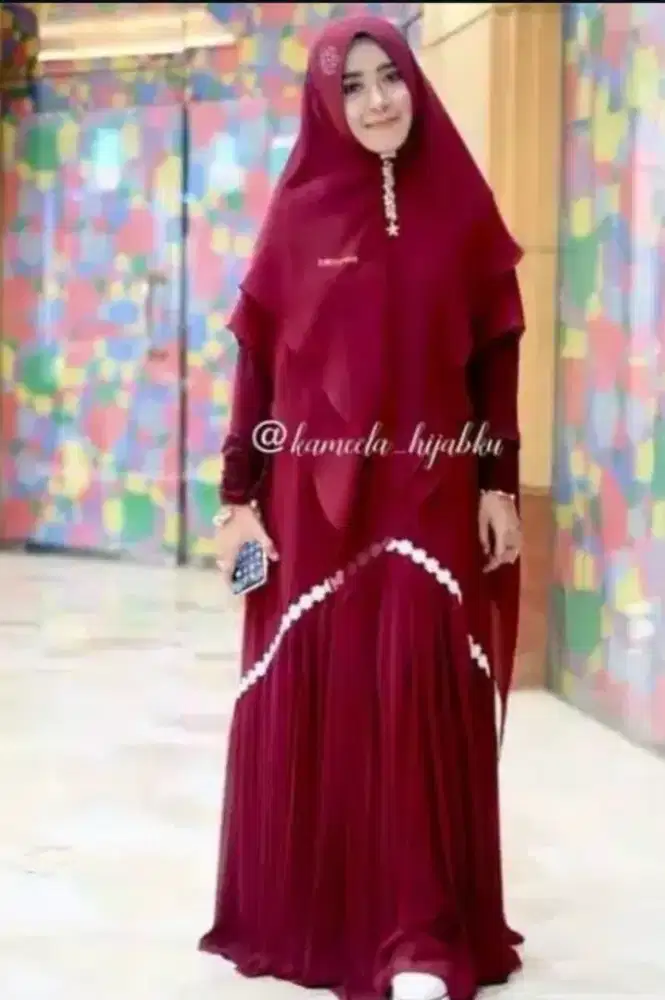 Gamis set by  kameela hijabku