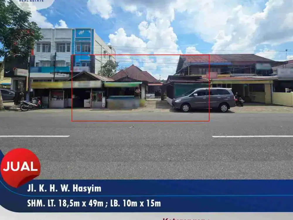 Tanah Tepi Jalan Raya + Rumah lama