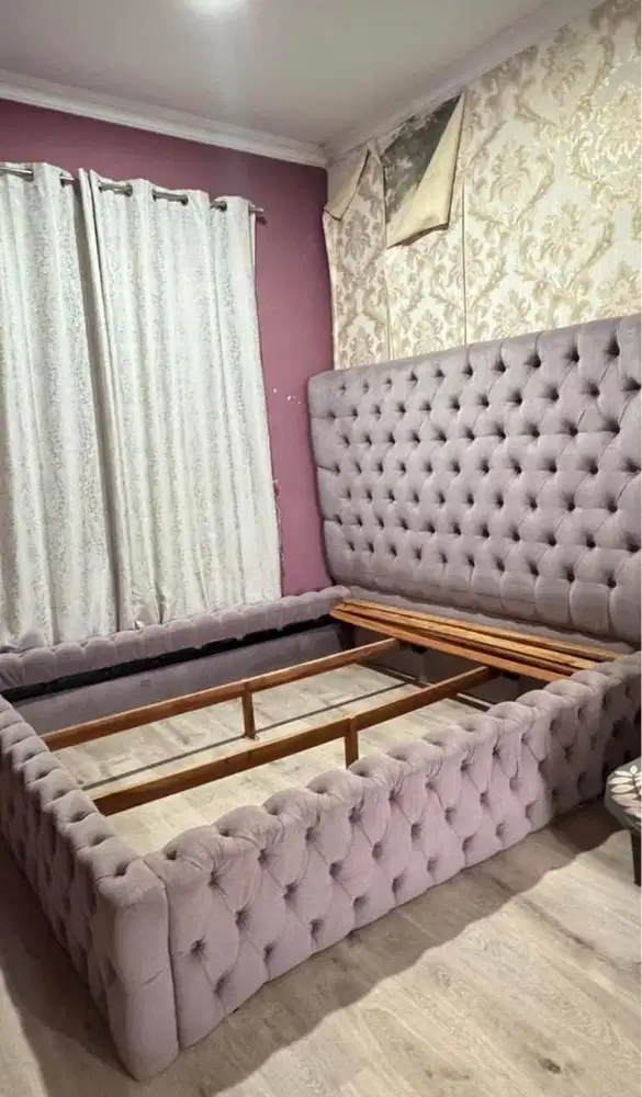 Dipan jepara custom wrn dusty mauve