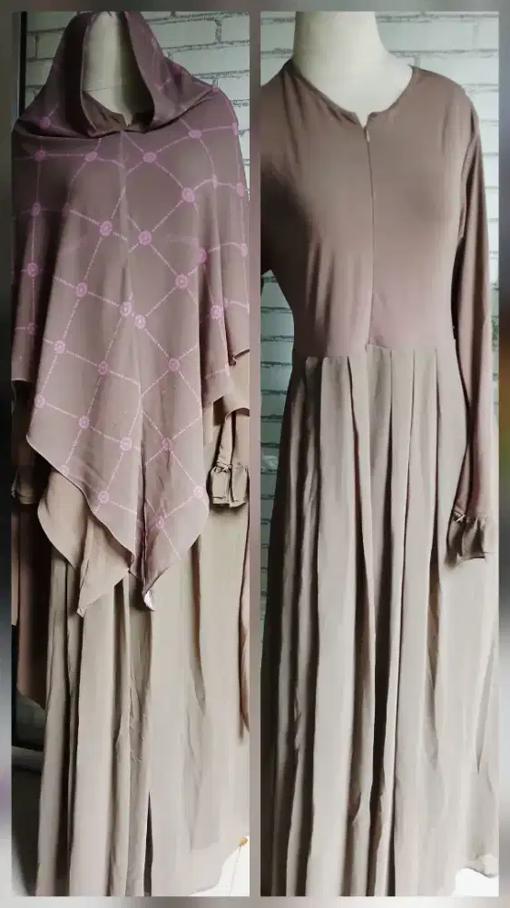 Gamis set by kameela hijabku