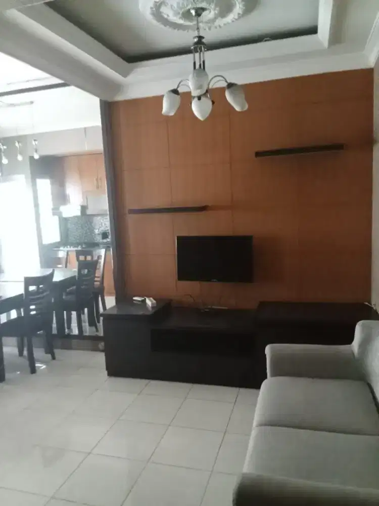 NEGO 1 M DIJUAL Apartemen sudirman park 2 kamar furnish