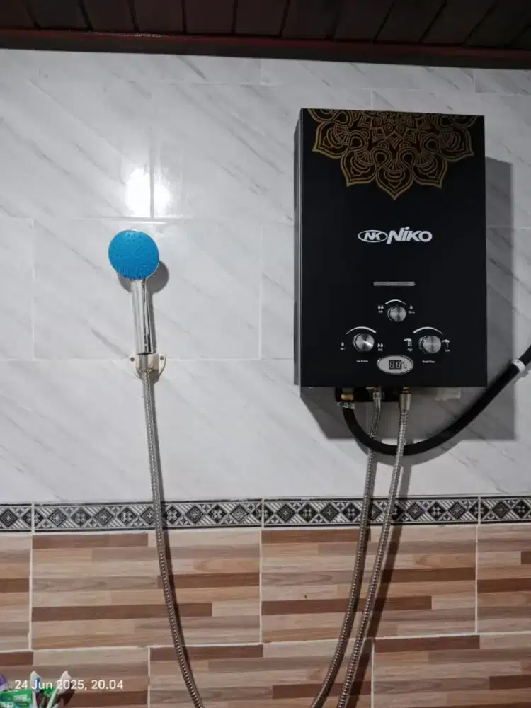 Water Heater Gas Niko - Free Pasang