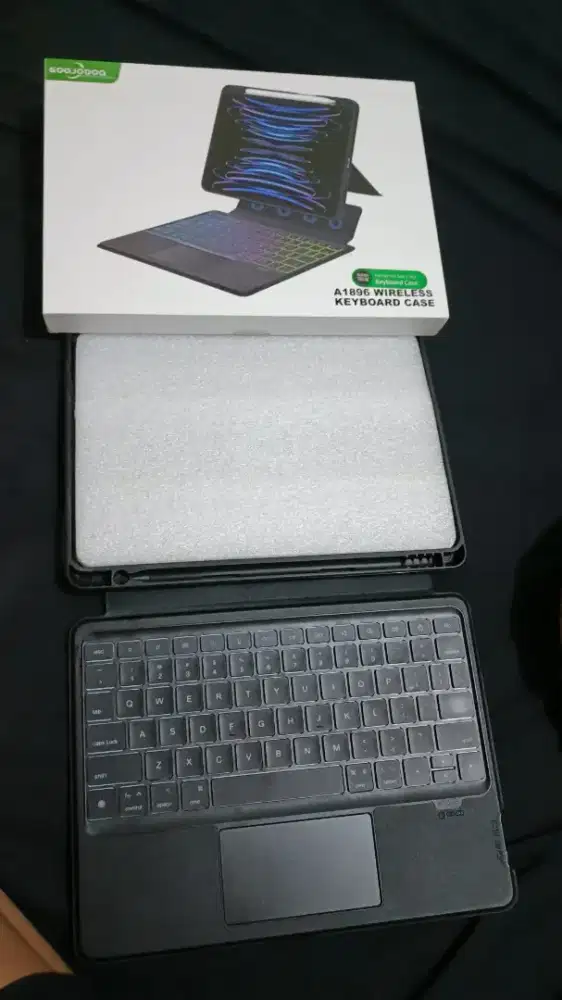 Goojodoq  wireless keyboard case ipad 1,2,3,4,5,67,8,9 10.2/10.5 inch