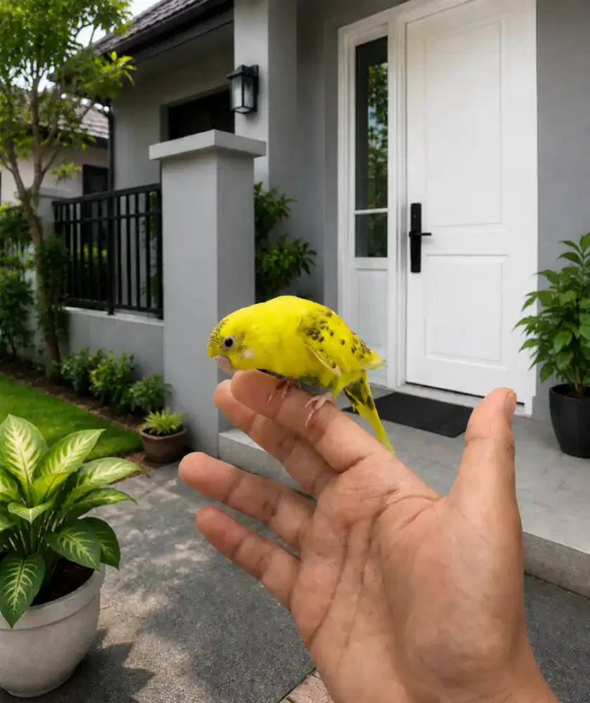 Burung Parkit Jinak Sehat