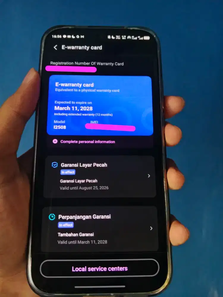 IQOO 15r 12/256 Like New poll