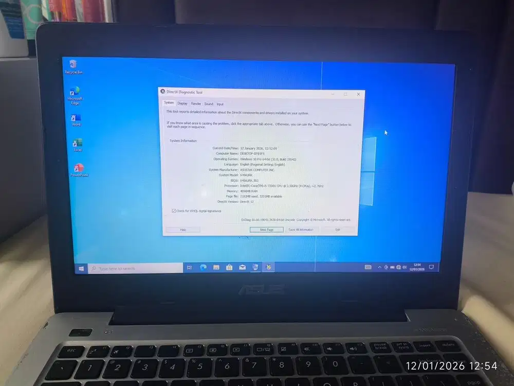 Intel Core i5 Nvidia GeForce 930MX | LAPTOP ASUS A456U MURAH SECOND