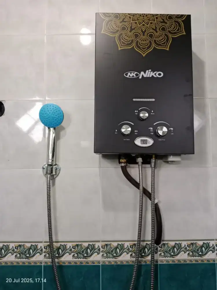Baru × Water Heater Gas Merk Niko