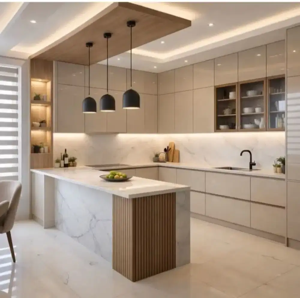 Kitchen Set Meuble Tempahan