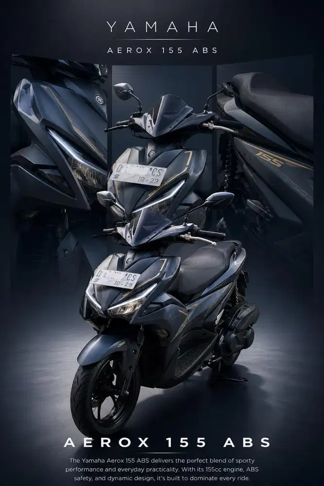 Di jual yamaha Aerox 155 ABS Kyles