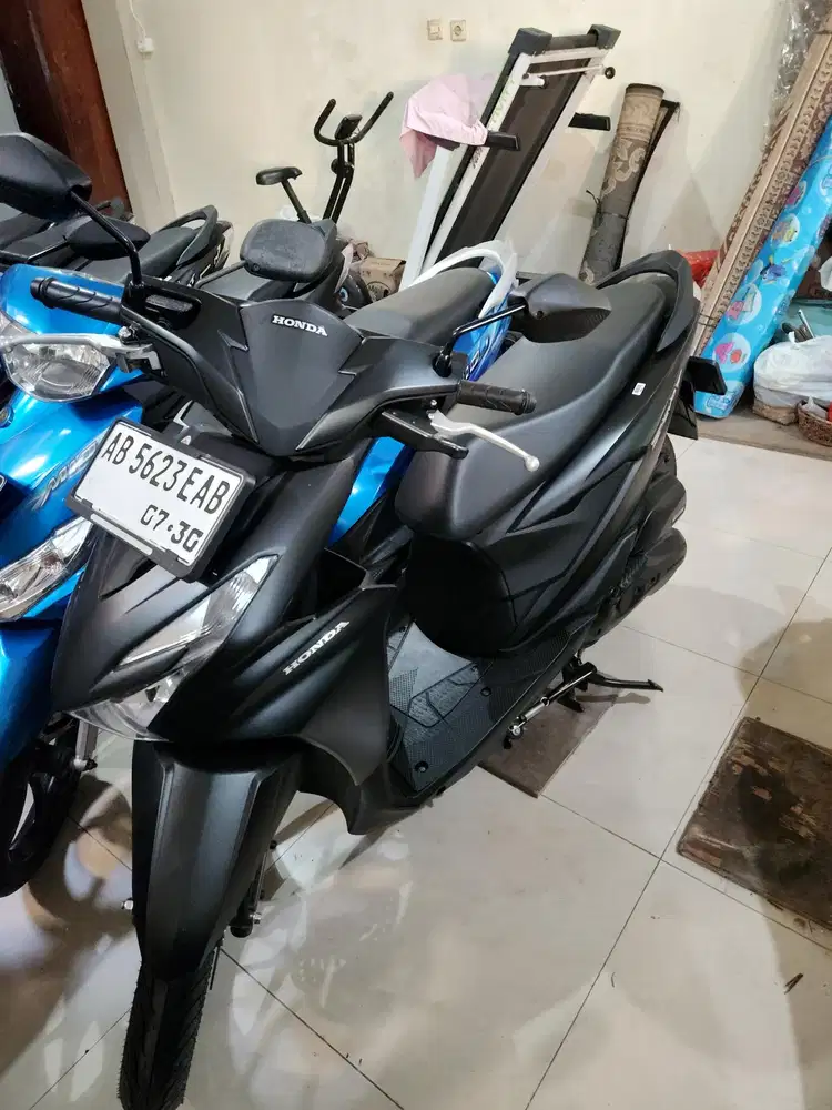 Beat deluxe hitam doff 2025 low km keyless gbm