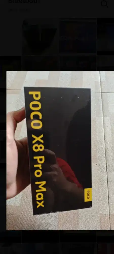 Xiaomi poco X8 pro max 512gb ram 12gb 5G dan12/256 garansi resmi
