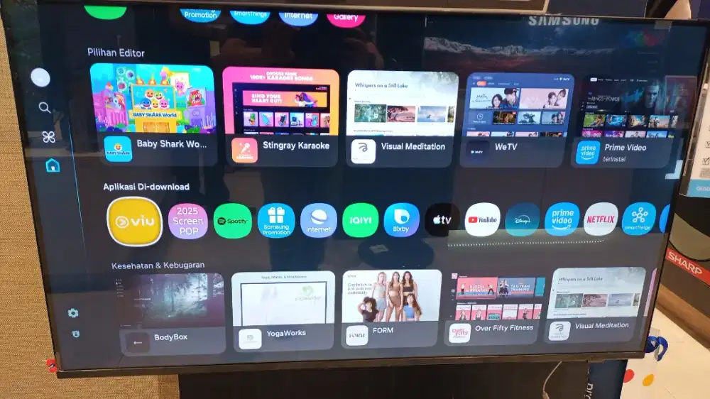 Tv samsung 50u8500f tersedia