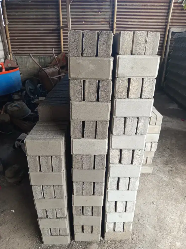 Paving persegi panjang Manual