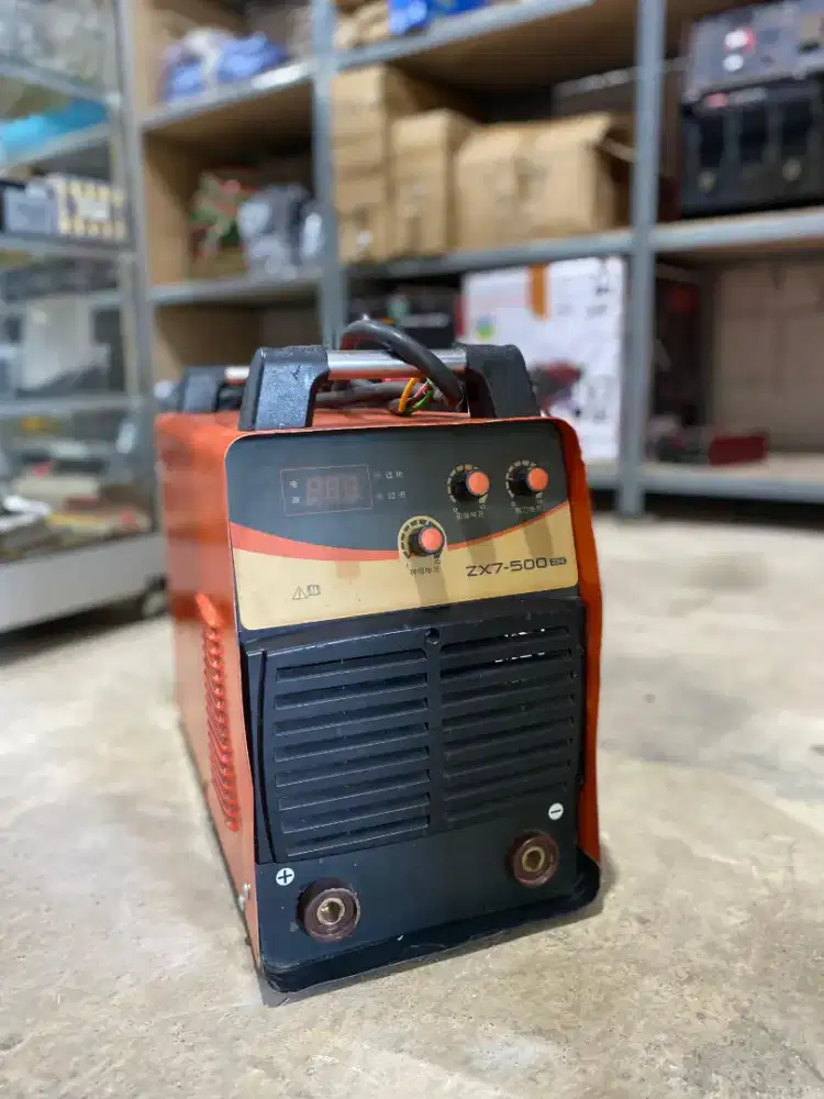 MESIN LAS BEKAS MMA 500A JASIC 3 PHASE SMAW STIK LISTRIK INVERTER IGBT